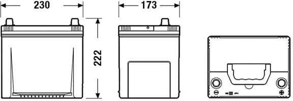 Starter Battery PREMIUM *** EA654 - image 2
