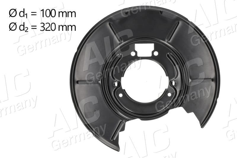Splash Guard, brake disc Original AIC Quality 55498