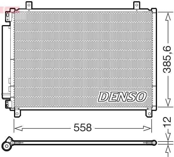 Condenser, air conditioning DCN47012