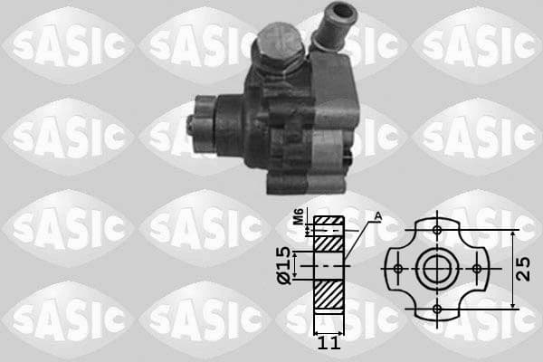 Hydraulic Pump, steering 7076063