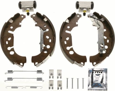 Brake Shoe Set Brake Kit BK1769 - image 2