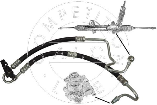 Hydraulic Hose, steering Original AIC Quality 54943 - image 2