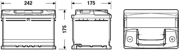 Starter Battery CLASSIC * EC542 - image 2
