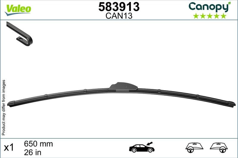 Wiper Blade CANOPY UPGRADE 583913