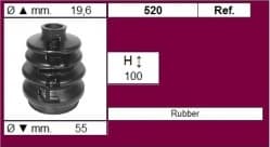 CV Joint Boot kit with clamps and grease