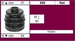 CV Joint Boot kit with clamps and grease