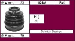 CV Joint Boot kit with clamps and grease
