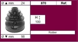 CV Joint Boot kit with clamps and grease