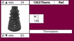 CV Joint Boot kit with clamps and grease