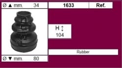 CV Joint Boot kit with clamps and grease