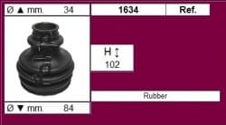 CV Joint Boot kit with clamps and grease
