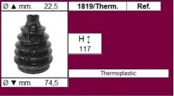 CV Joint Boot kit with clamps and grease