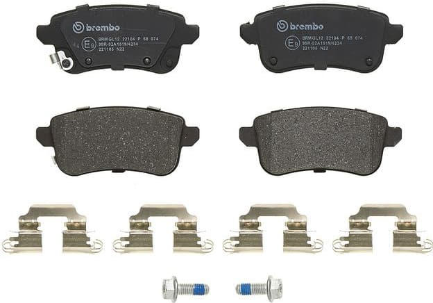 Brake Pad Set, disc brake PRIME LINE P 68 074