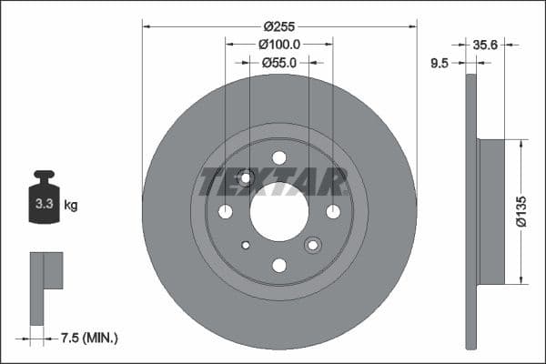 Brake Disc PRO 92338203