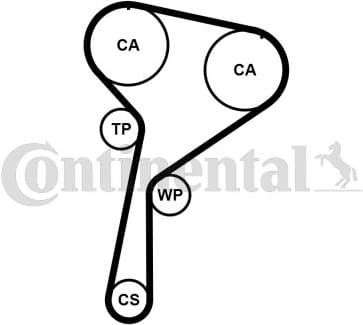 Timing Belt Kit CT1184K1 - image 2