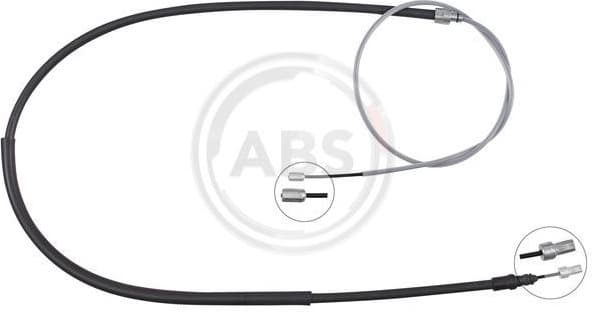 Cable Pull, parking brake K10122