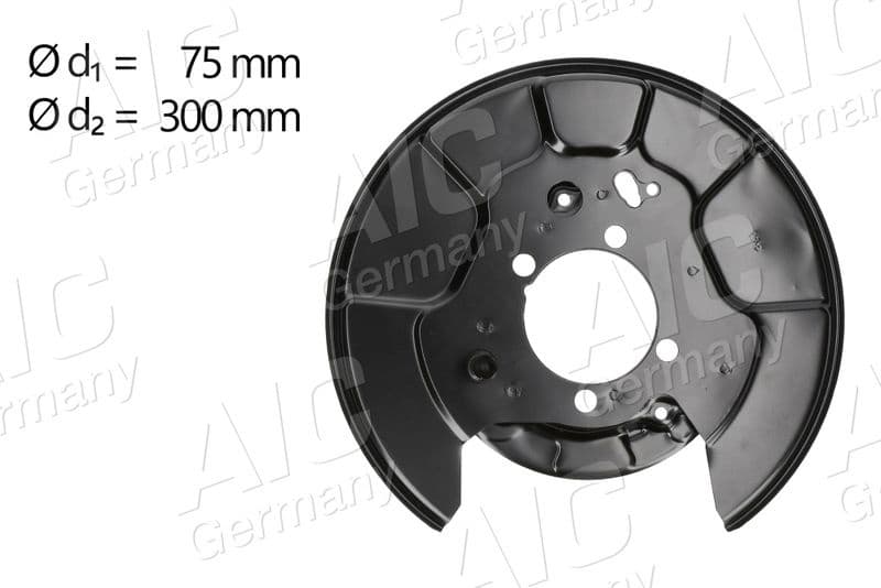 Splash Guard, brake disc NEW MOBILITY PARTS 71378