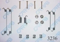Brake shoes accessory kit 3236