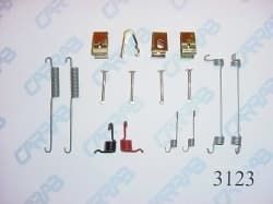 Brake shoes accessory kit 3123