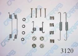 Brake shoes accessory kit 3120