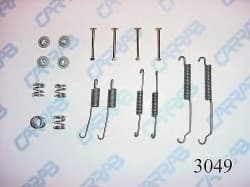 Brake shoes accessory kit 3049