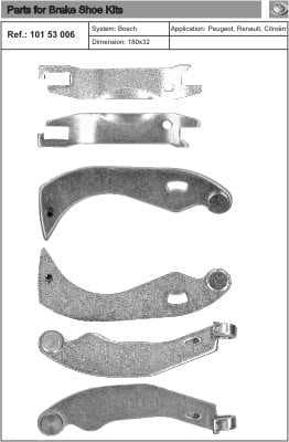 Brake shoe regulator 10153006
