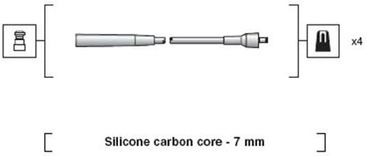 Ignition Cable Kit 941318111226