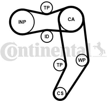 Timing Belt Kit CT939K10PRO - image 2
