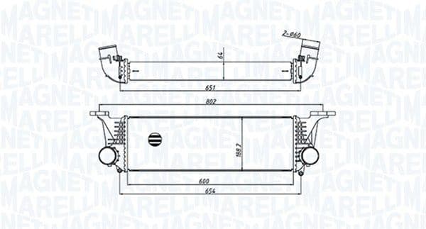 Charge Air Cooler 351319205500