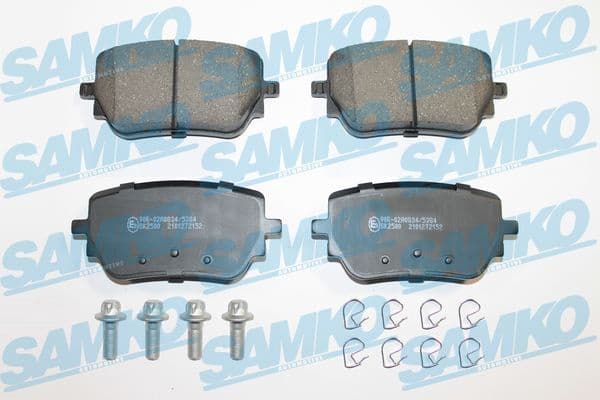 Brake Pad Set, disc brake 5SP2152