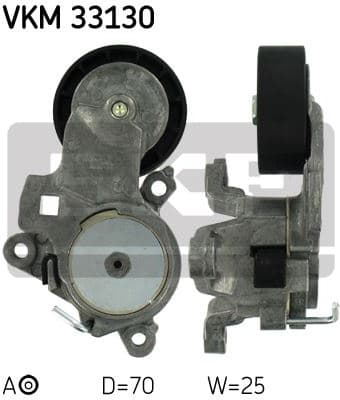 Tensioner belt VKM33130