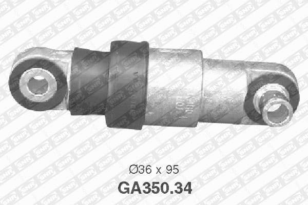 Tensioner vibration damper GA35034