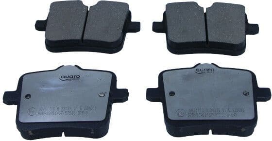 Brake Pad Set, disc brake QUARO SILVER CERAMIC QP0171C