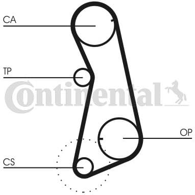 Timing Belt CT637 - image 2