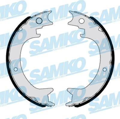 Brake Shoe Set, parking brake 81198