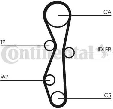 Water Pump & Timing Belt Kit CT1142WP1 - image 2