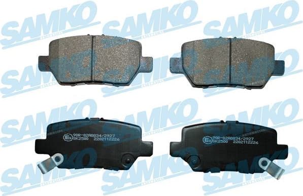 Brake Pad Set, disc brake 5SP2226