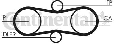 Timing Belt CT914 - image 2