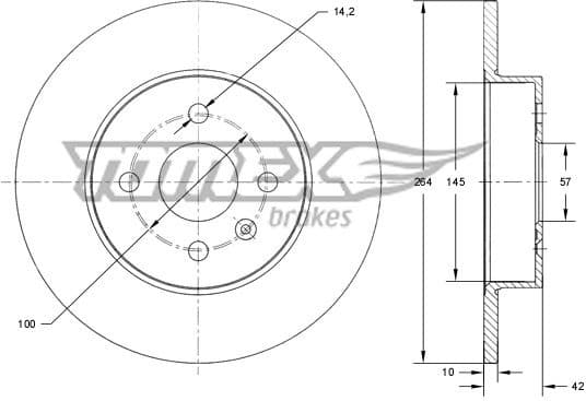 Brake Disc TX72-08