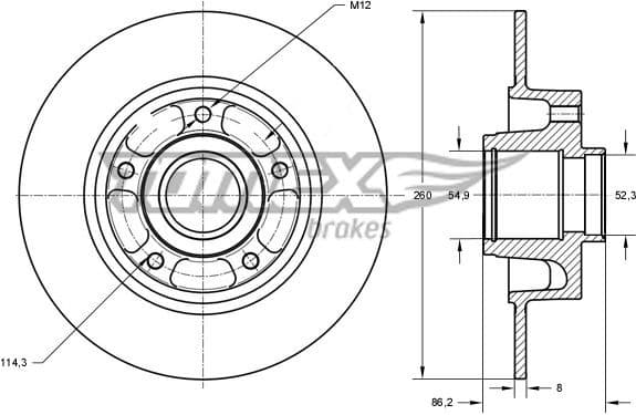 Brake Disc TX73-561