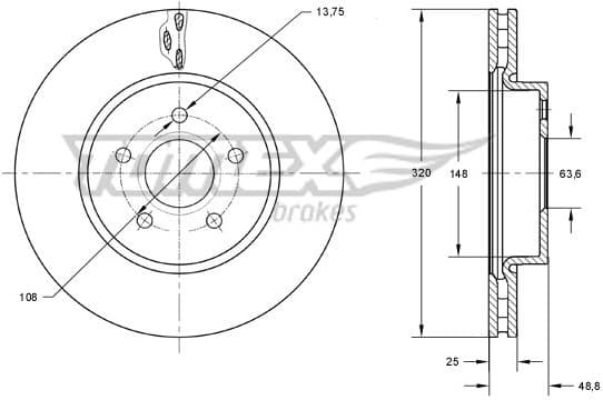 Brake Disc TX73-91