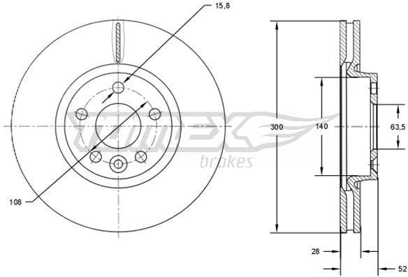 Brake Disc TX71-56