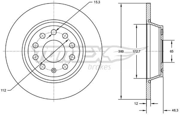 Brake Disc TX72-69