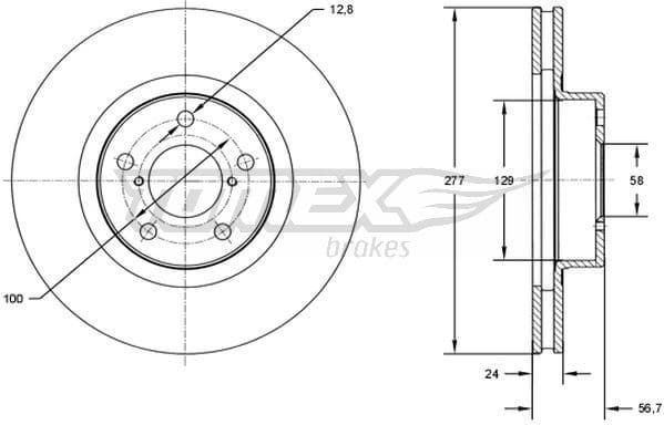 Brake Disc TX71-51