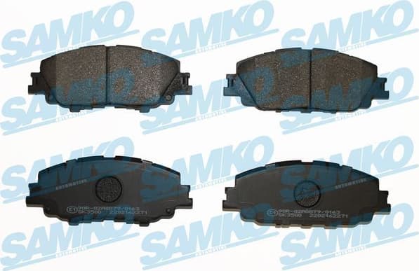 Brake Pad Set, disc brake 5SP2271