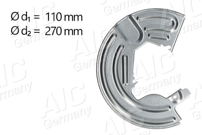 Splash Guard, brake disc NEW MOBILITY PARTS 71416