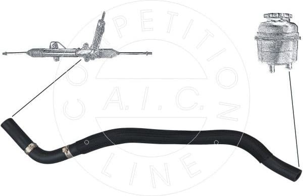 Hydraulic Hose, steering Original AIC Quality 58283 - image 2