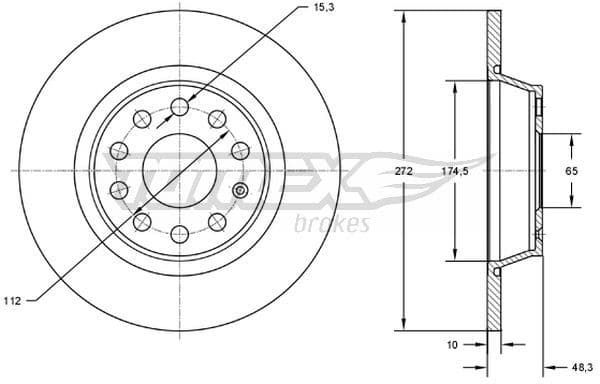 Brake Disc TX72-45