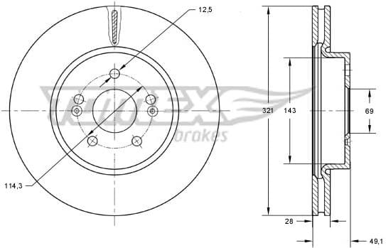 Brake Disc TX73-32