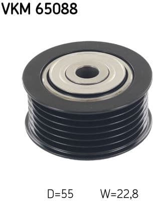 Deflection/Guide Pulley, V-ribbed belt VKM65088 - image 2